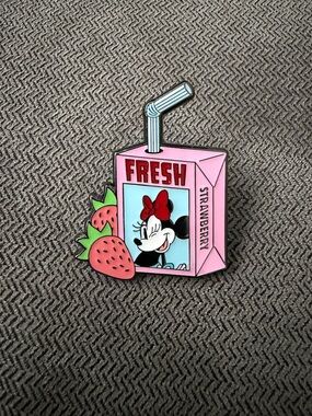 Loungefly Disney Mickey and Friends Juice Box Blind Box Pin - Minnie Mouse